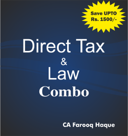 CA Final Combo Pack DT+ Law Farooq haque