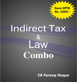 CA Final Combo Pack IDT+Law Farooq haque