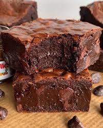 Chocolate Nutella Fudge Brownie
