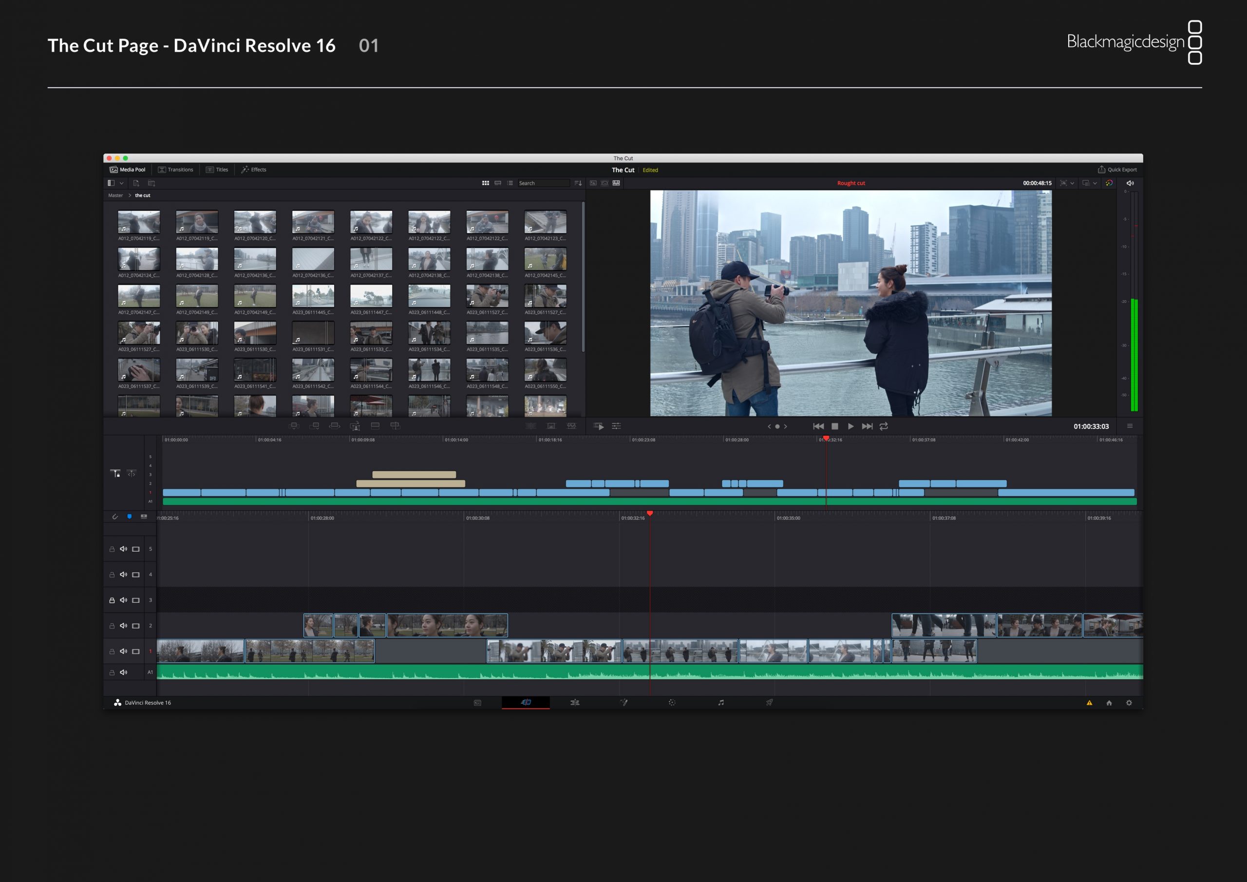 The Cut Page DaVinci Resolve 16 Good Design