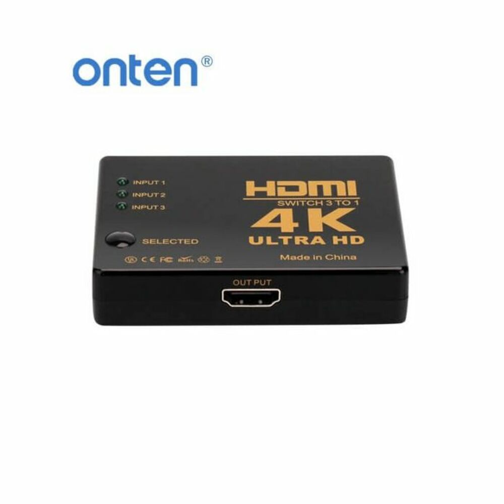 Thumb onten 3 in1 out hdmi coverter otn 7593 for pc xbox ps3 ps4 projector android hdtv
