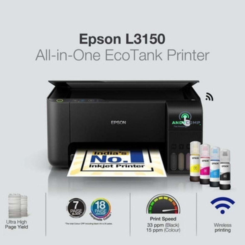 C11CG86301  Impresora Multifuncional Epson EcoTank L3150
