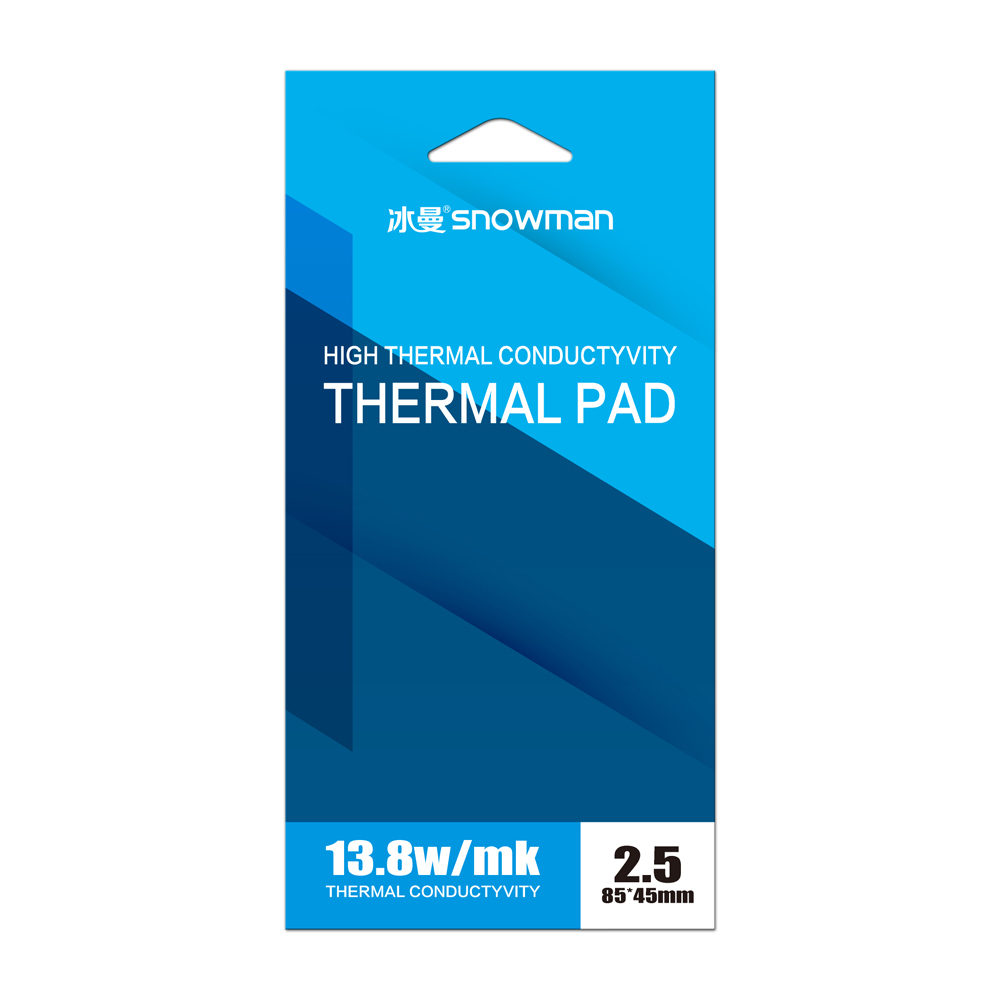 Thumb snowman thermalpad 13.8w 85 45 2.5mm