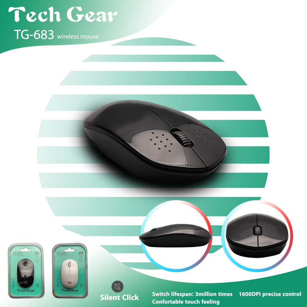 Thumb techgear mouse black 2