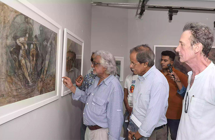 Masudur Rahman’s solo exhibition ‘Journey of the Cosmos’ begins at AFD