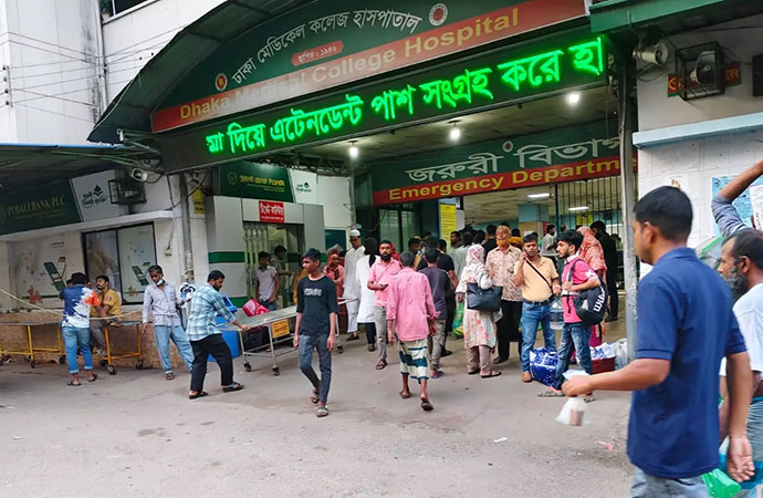 Mismanagement and overcrowding plague Dhaka Medical College Hospital