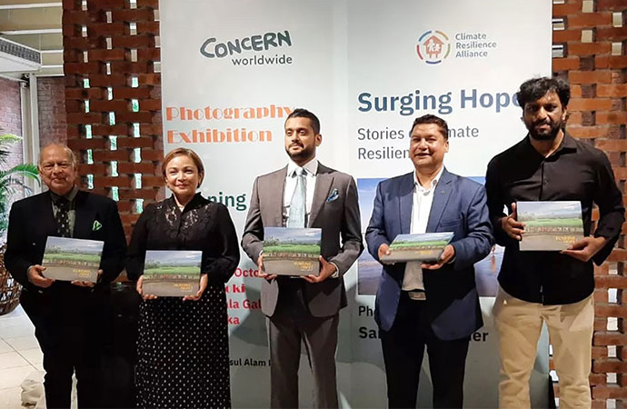 “Surging Hope: Stories of Climate Resilience” exhibition opens in Dhaka