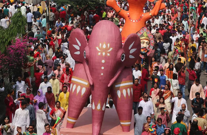 Nationwide celebrations usher in Bangla New Year 1431 with art, culture, and spirit of unity
