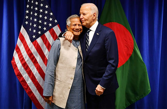 President Biden extends US government's full support to Bangladesh, Prof Yunus-led Interim Government