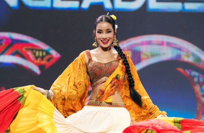 Farzana Yasmin Ananna makes history at Miss Cosmo 2024