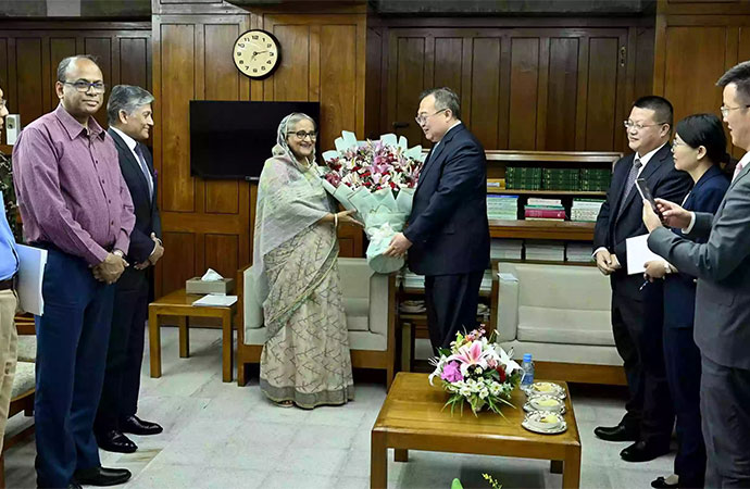 PM Hasina urges China to resolve the Rohingya crisis