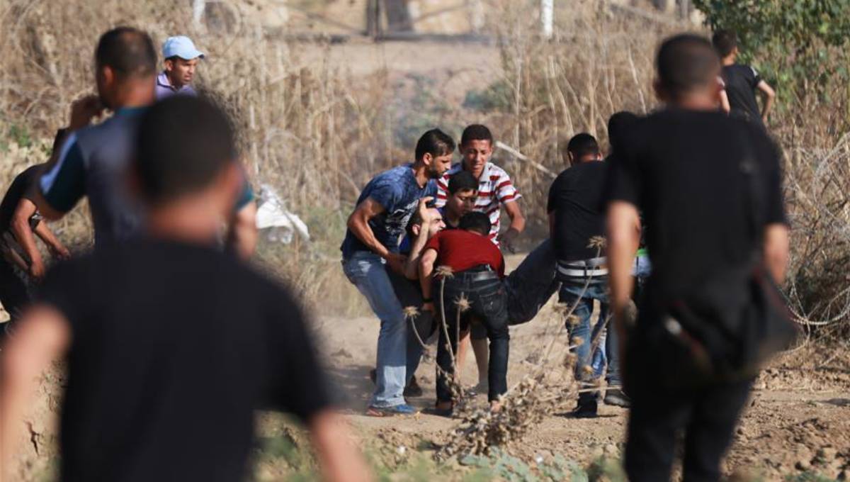 81 Palestinians injured in clashes with Israeli soldiers