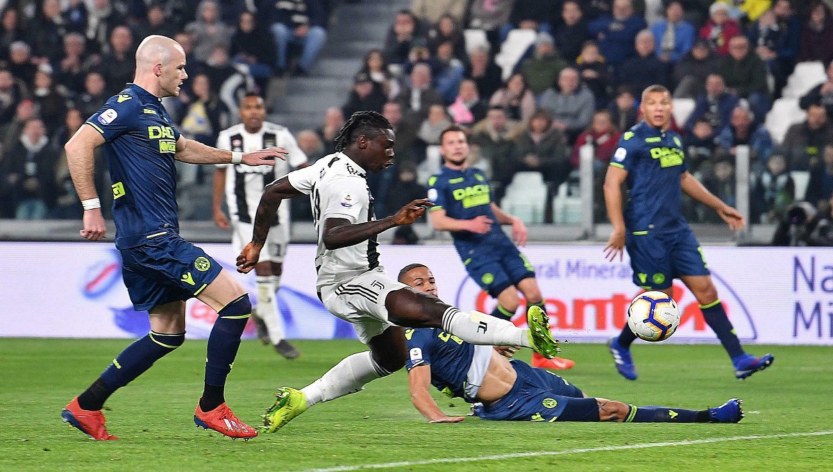 Teen Kean scores 2 as Juventus beats Udinese 4-1 in Serie A