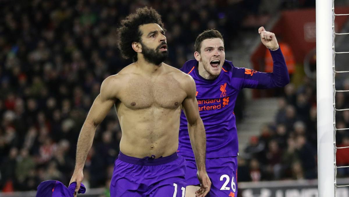 Salah ends goal drought, helps Liverpool back to top of EPL