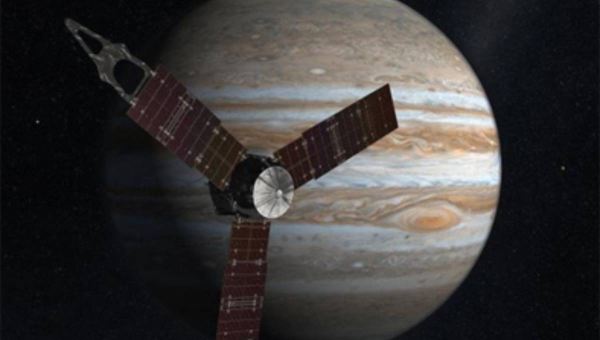 NASA's Juno spacecraft captures tumultuous clouds of Jupiter