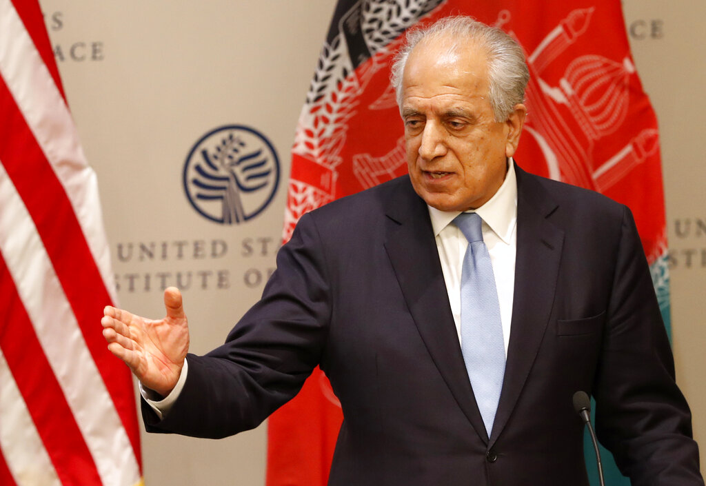 US Afghan peace envoy takes push for peace to Pakistan