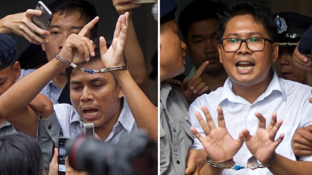 Appeals filed for 2 Myanmar journalists in secrets case