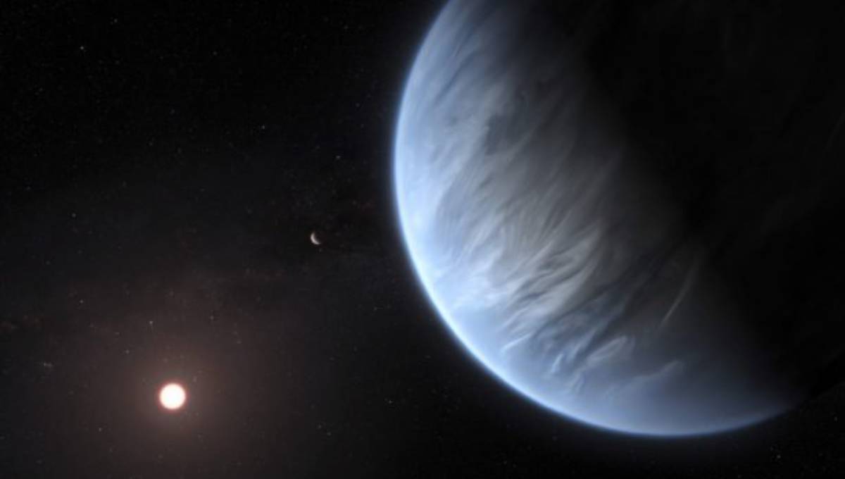 Water, temperature right for life at another star's planet