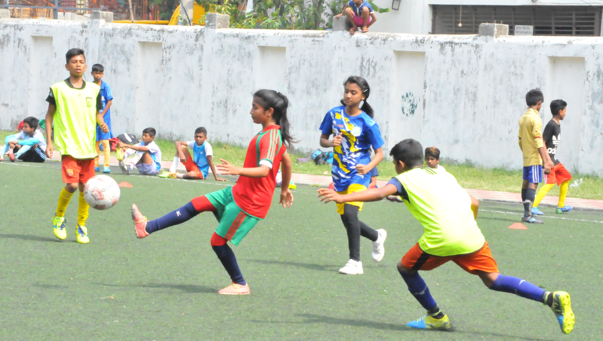 Two boys, one girl picked up for Gazprom Football for Friendship