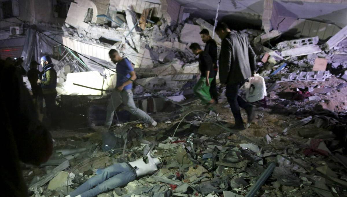 Under heavy rocket fire, Israeli reprisals kill 6