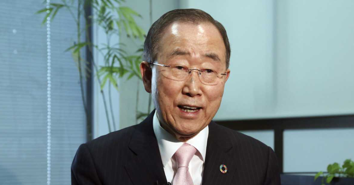  Ban Ki-moon ,  Foreign Affairs 