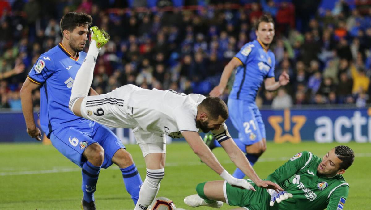 Real Madrid held against Getafe, loses ground to Atletico