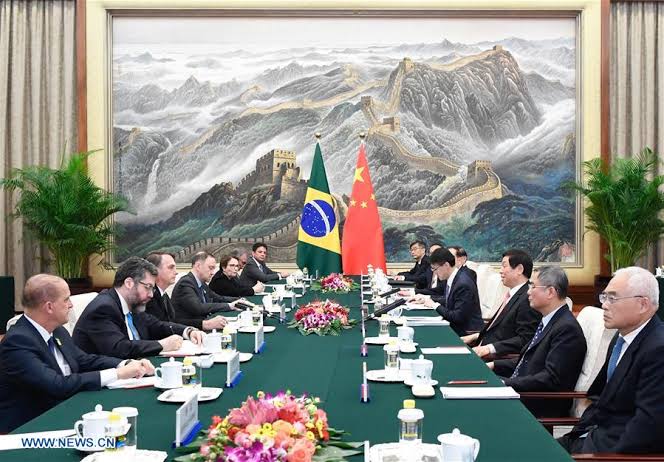  Brazilian president ,  Chinese top legislator 
