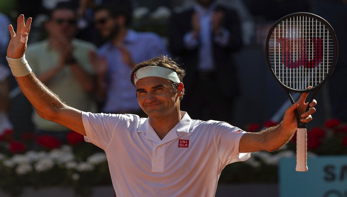 Federer outlasts Monfils to reach Madrid Open quarterfinals