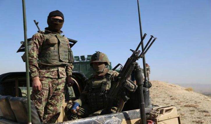 Taliban attack an Afghan forces check point, killing 13