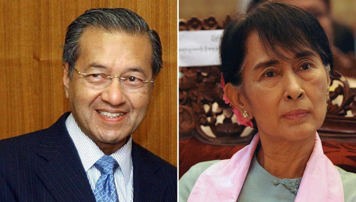 Suu Kyi lost Malaysia’s support for her role against Rohingya: Mahathir