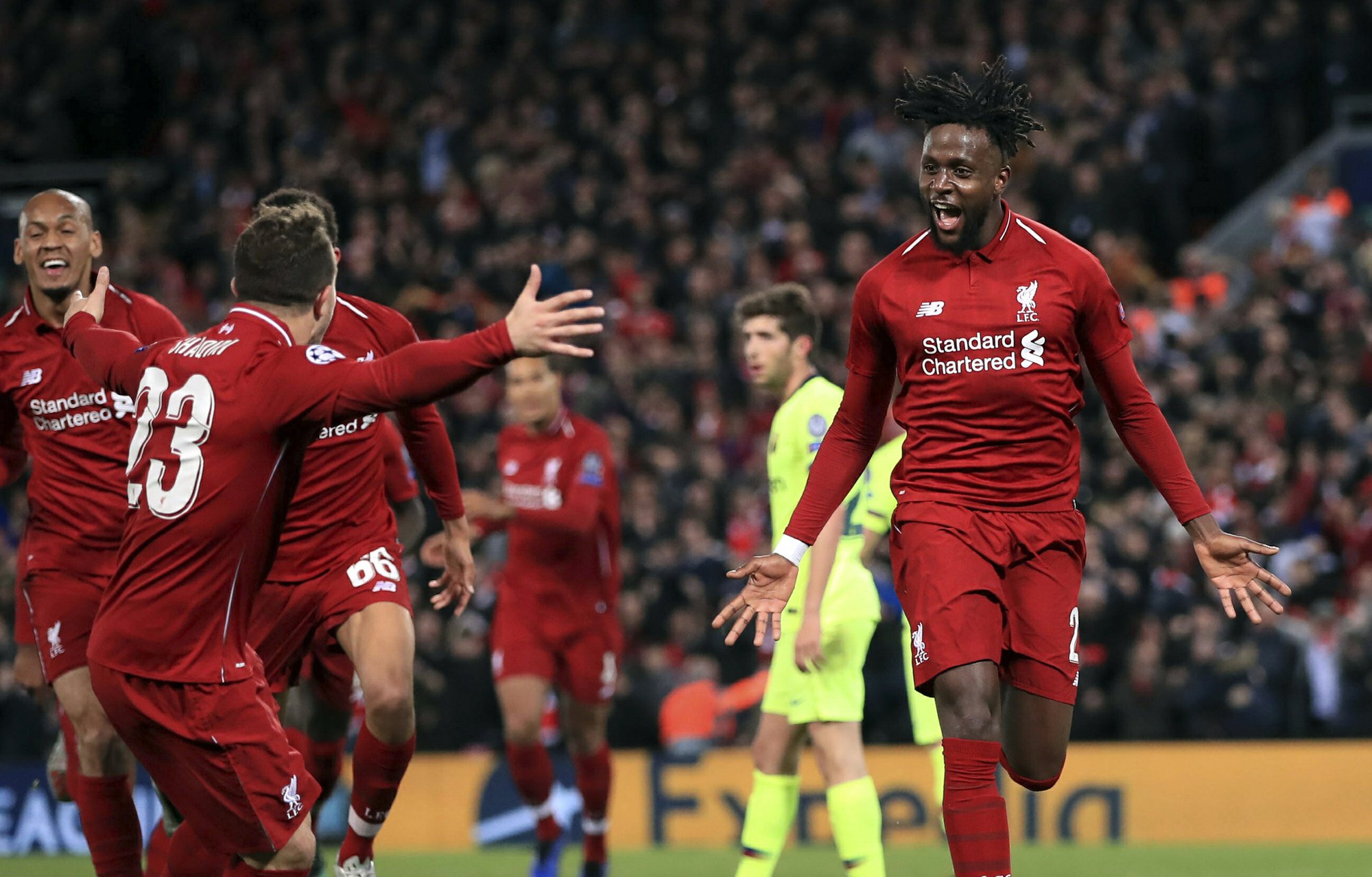 Liverpool ousts Barca in historic Champions League comeback