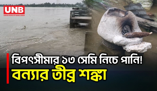 তিস্তাপাড়ে পানি কমা-বাড়ার খেলা, নিম্নাঞ্চলে বন্যার শঙ্কা | Lalmonirhat | Tista River | Water | UNB