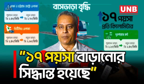ভাড়া যা বেড়েছে তা যৌক্তিক চেয়ে কম রাখতে সক্ষম হয়েছি: সড়ক পরিবহন ও সেতুমন্ত্রী | Bus Fare | UNB