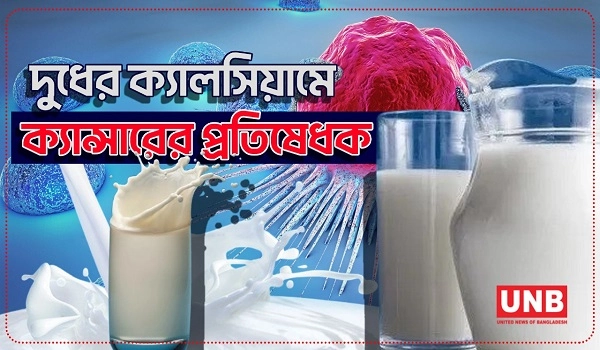 ক্যান্সার থেকে বাঁচাবে প্রতিদিন এক গ্লাস দুধ | Cancer | Milk | UNB