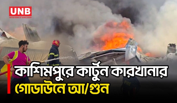 গাজীপুরে সুপ্রিম গার্মেন্টসের কার্টুন কারখানায় আ/গু/ন, নিয়ন্ত্রণে ৫ ইউনিট | Factory Fire | UNB