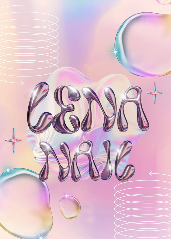 Lena Nail Logo