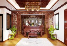 Thiết kế phòng thờ