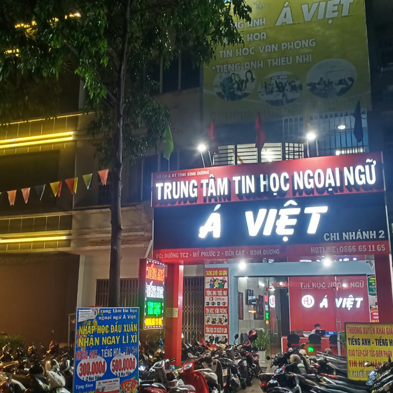 trung tâm tin học văn phòng bình dương Á Việt