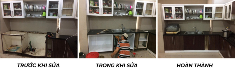 Sửa Chữa Tủ Bếp Tại Nhà TPHCM