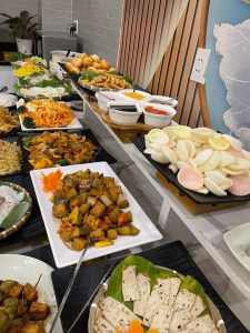 nhà hàng buffet chay Sài Gòn