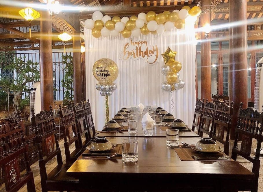nhà hàng tổ chức sinh nhật ở Huế