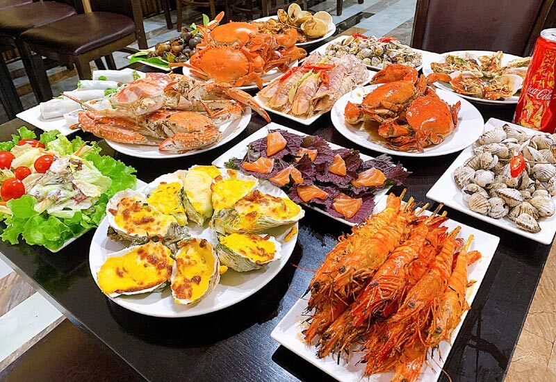 nhà hàng buffet hải sản hà nội