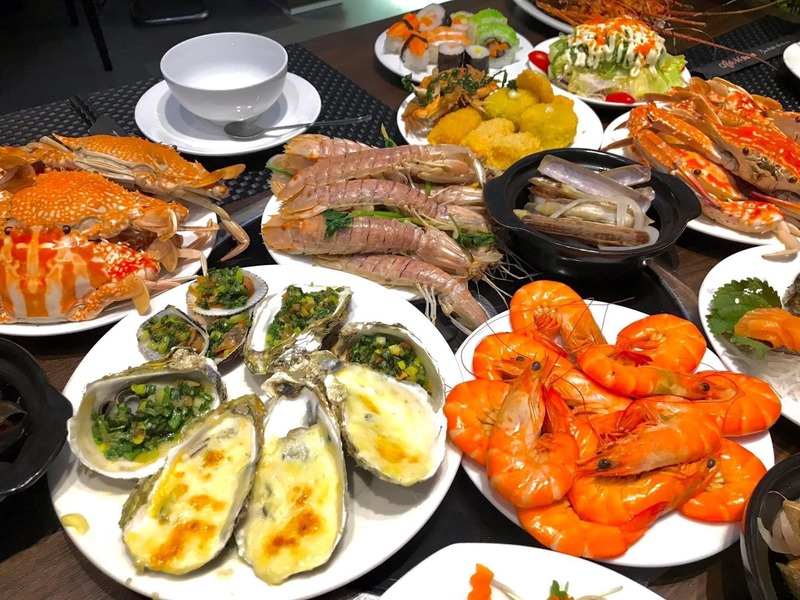 nhà hàng buffet hải sản hà nội