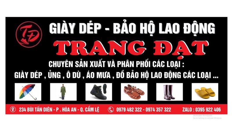 giày bảo hộ lao động