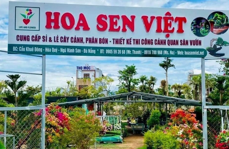 Công Ty Cảnh Quan Hoa Sen Việt - Đơn Vị Thiết Kế Cảnh Quan Đà Nẵng Chất Lượng