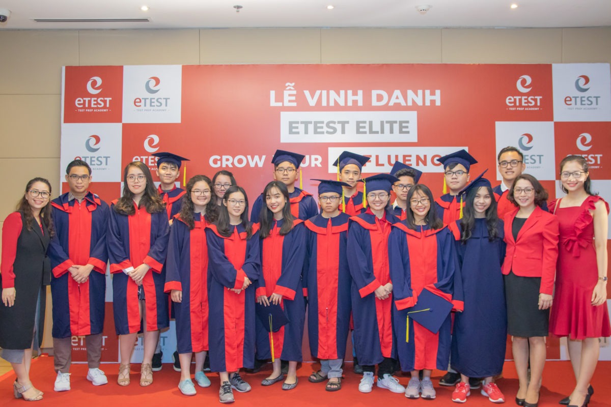 Lễ vinh danh tại Du Học ETEST 