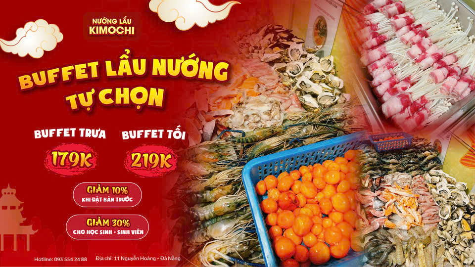 nướng lẩu Kimochi