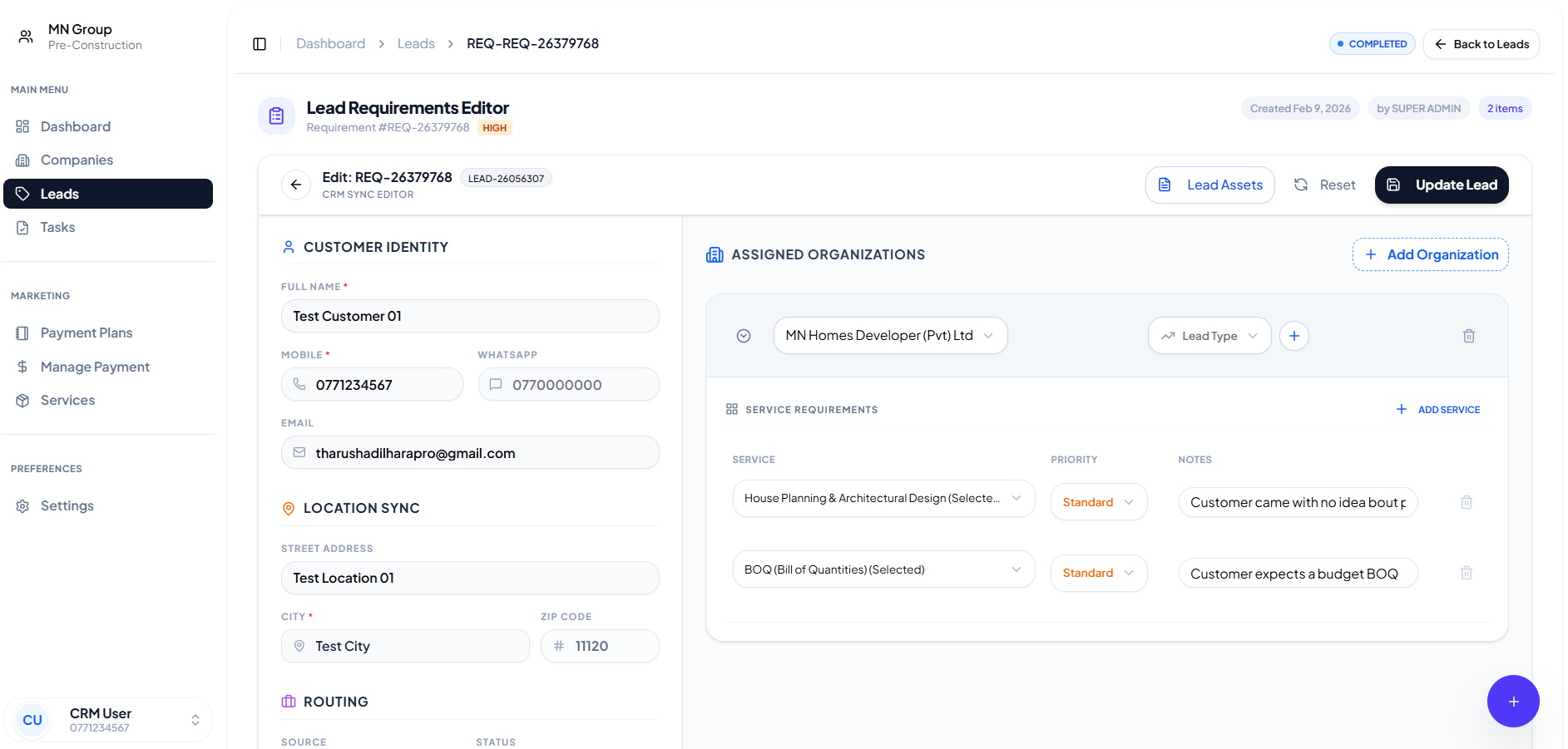 Lead Registration screenshot 4