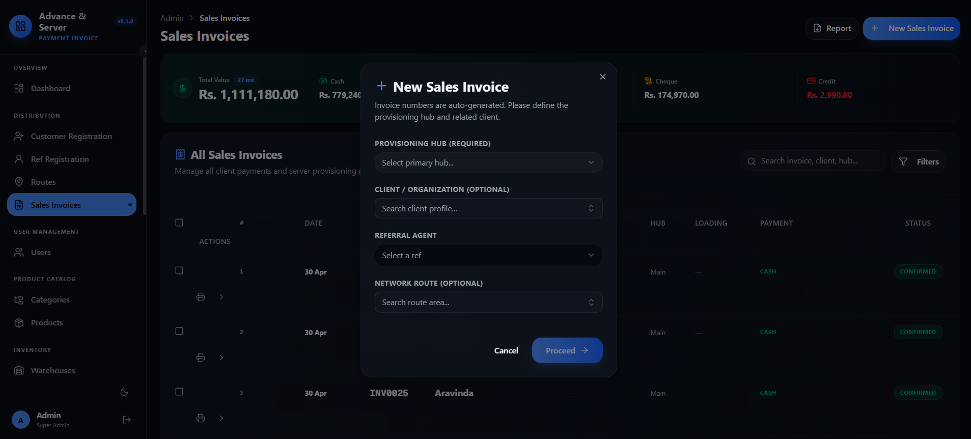 Sales Invoices screenshot 2