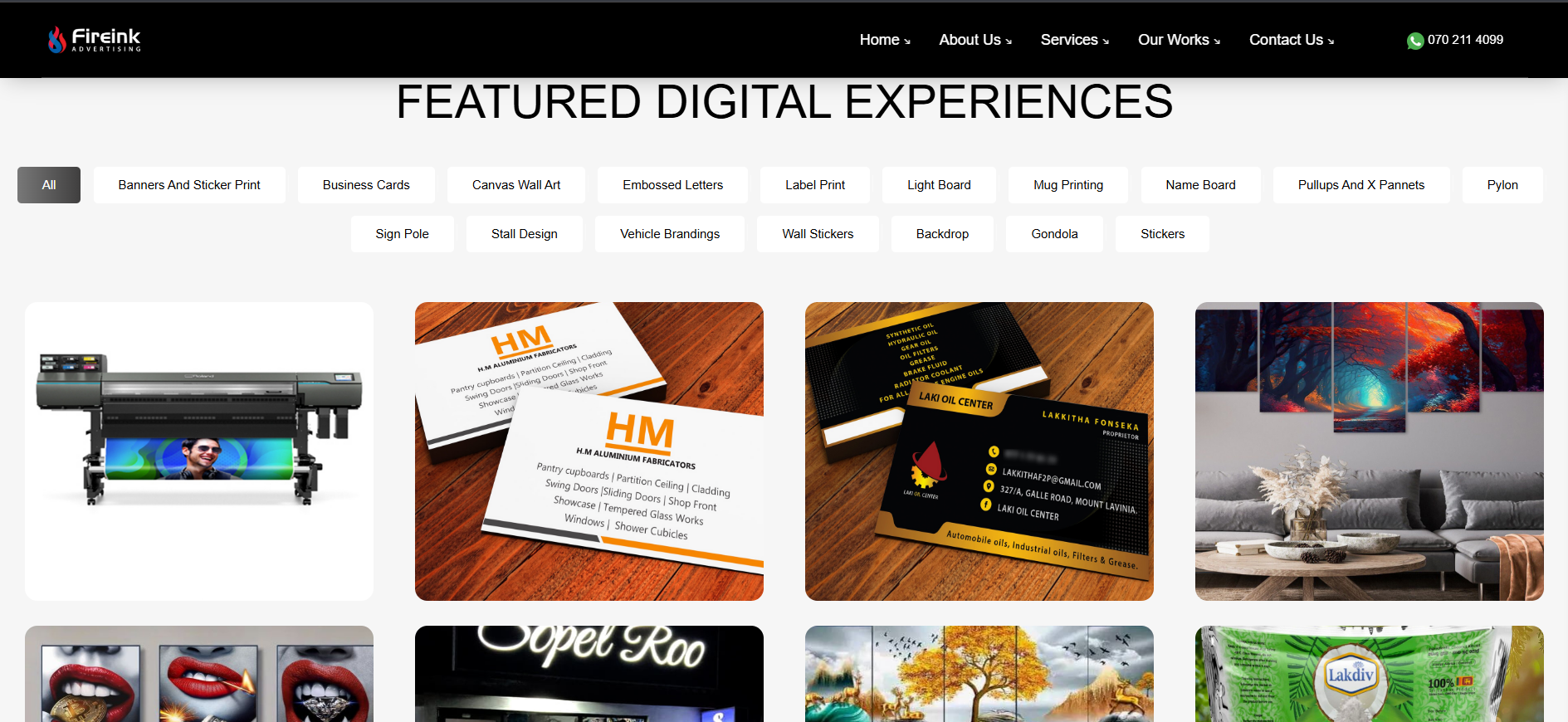 Featured Digital Experiences & Services screenshot 2